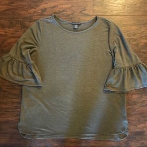 ADRIANNA PAPELL | bell sleeve top